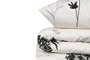 L'essentiel linge de maison Juego de funda de edredón doble Beige y Gris